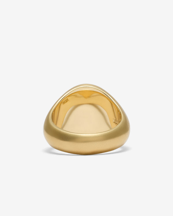 Castro - Crab Cancer Signet Ring - (Yellow Gold)