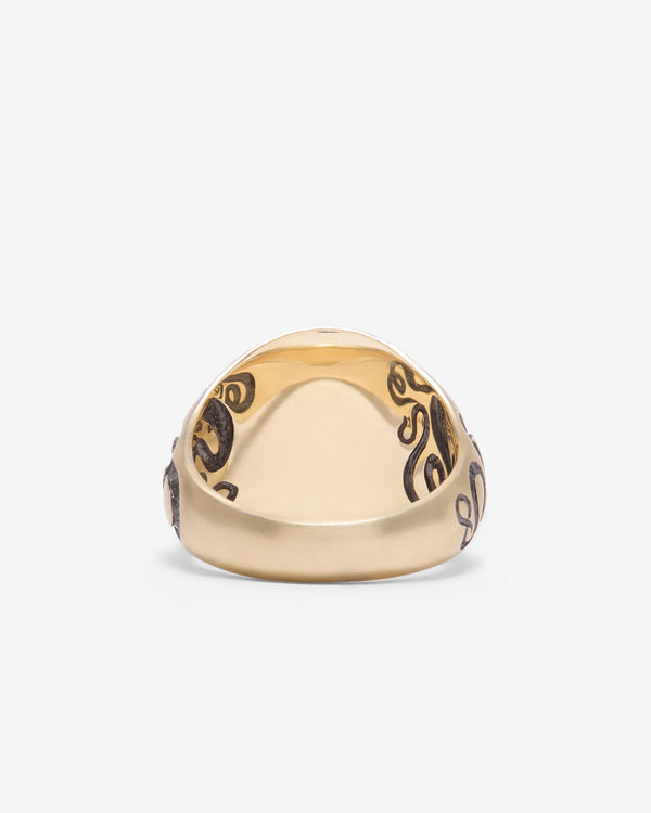 Castro - Speak In Tongues Signet Ring - (Black)