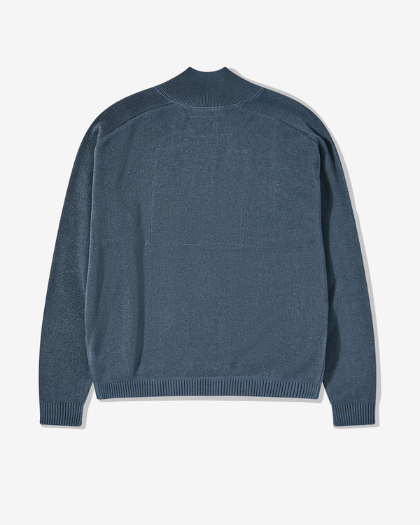 Cav Empt - Men's Half Button Up Knit - (Grey)