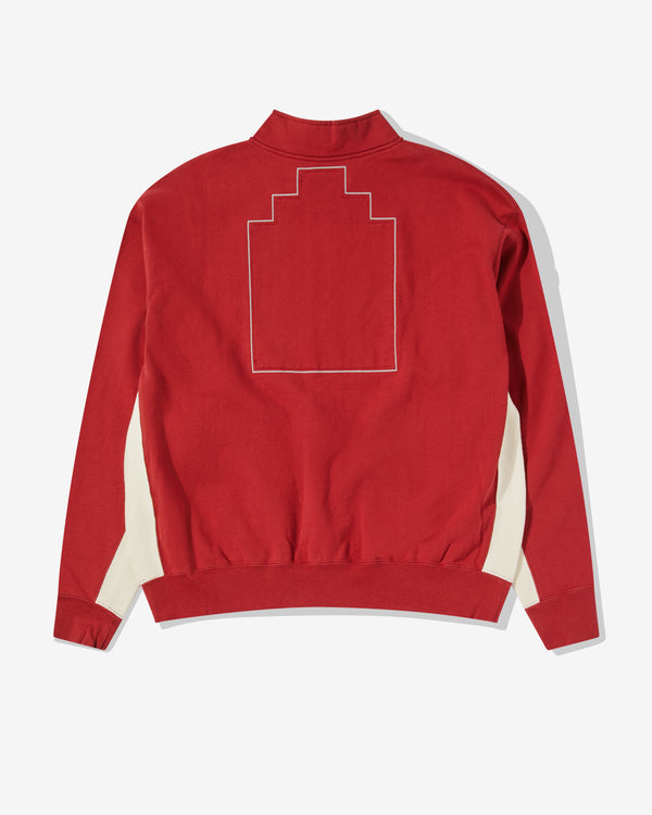 Cav Empt - Men’s Two Thirds Zip Up Sweat - (Red)