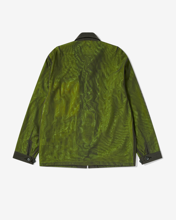 Cav Empt - Men’s Lined Powernet Zip Jacket - (Green)