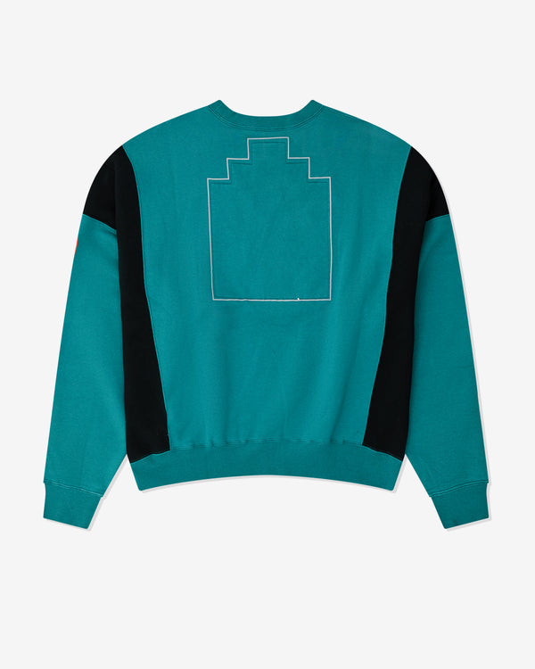 Cav Empt - Men’s Side Colour Crew Neck - (Green)