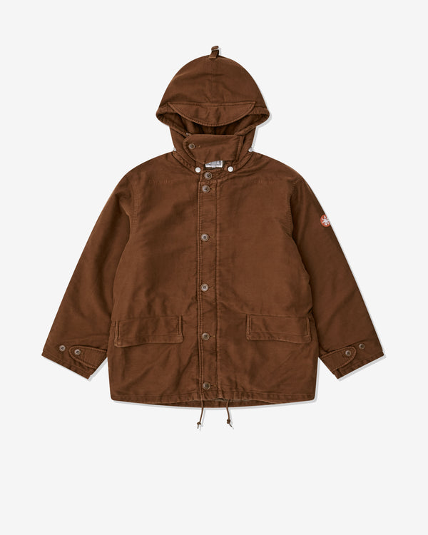 Cav Empt - Men's Cotton Detach Hood Jacket - (Brown)