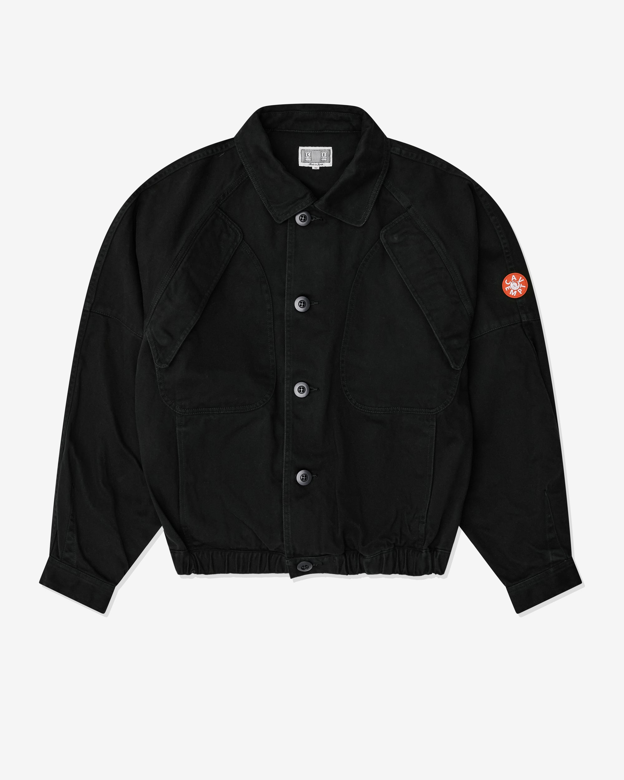 Cav Empt Men’s Cutting Button Up Jacket (Black)