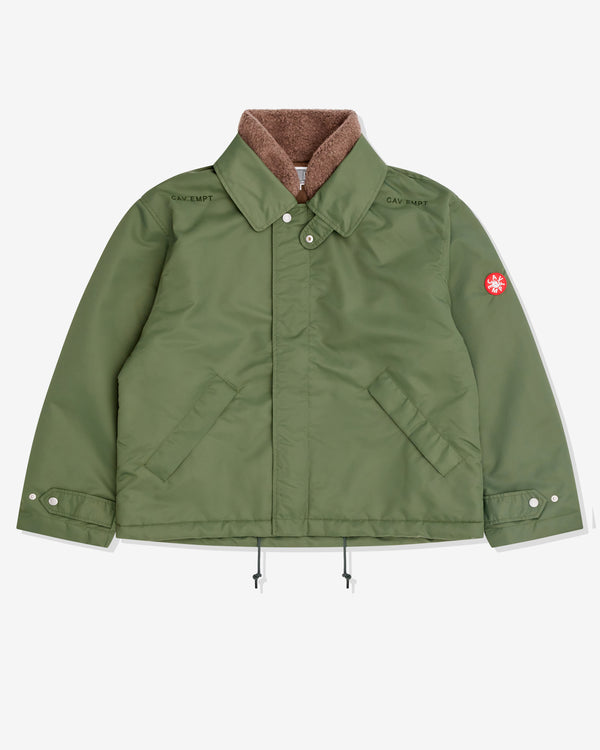 Cav Empt - Men's Boa Inner Zip Jacket - (Green)