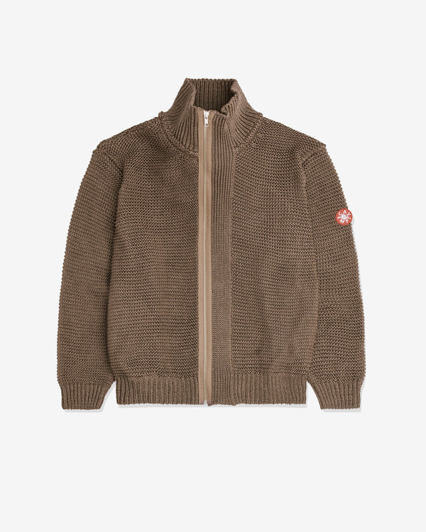 Cav Empt - Men's Cotton Zip Up Knit - (Khaki)