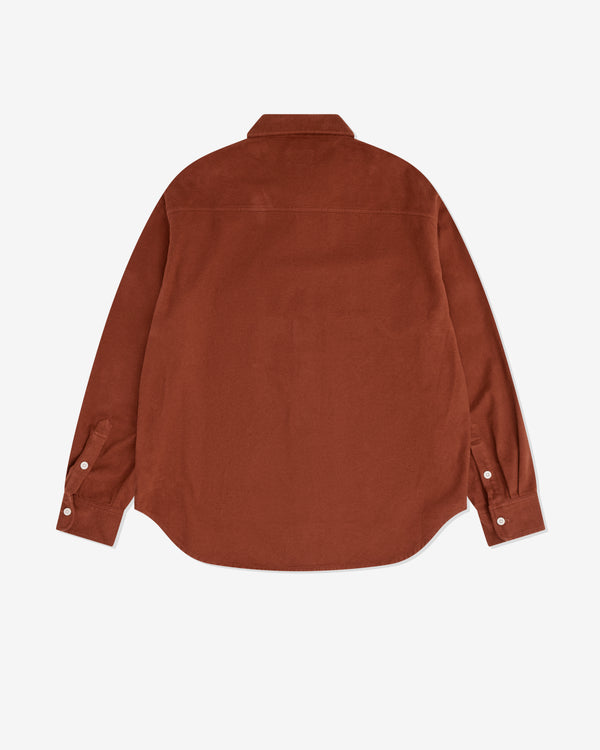 Cav Empt - Men’s Flannel Big Shirt - (Brown)