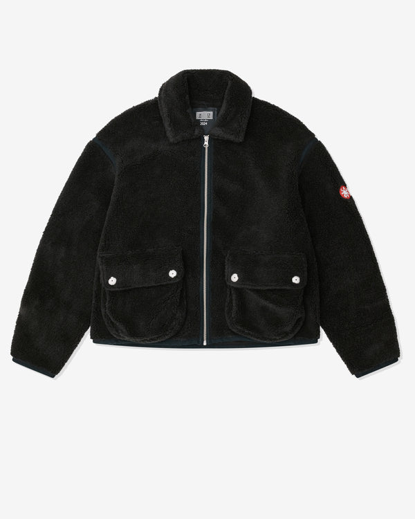 Cav Empt - Men's DSM Exclusive Collared Boa Zip Up Fleece - (Black)