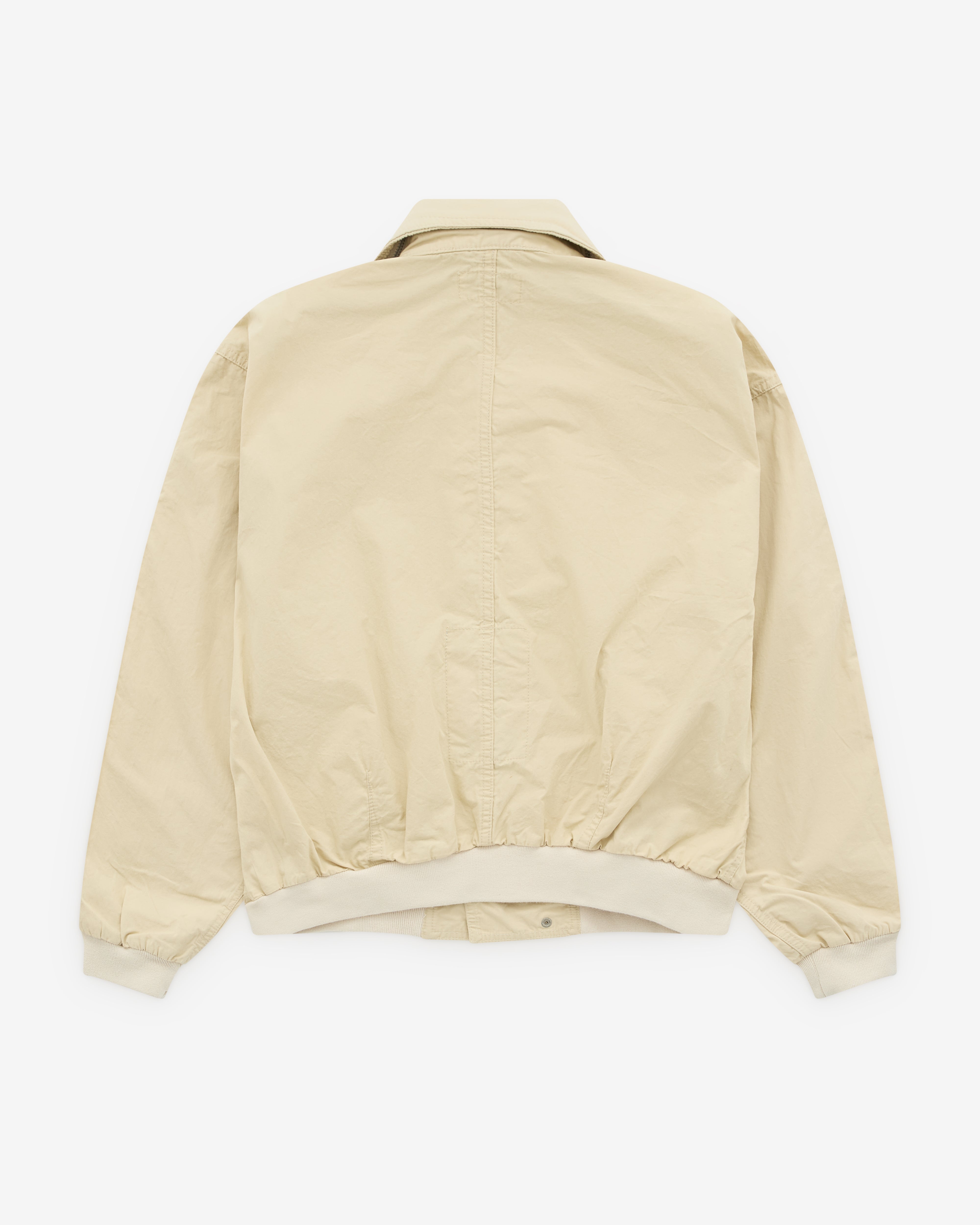 Cav Empt: Men's Washed Zip Jacket (Beige) | Dover Street Market London