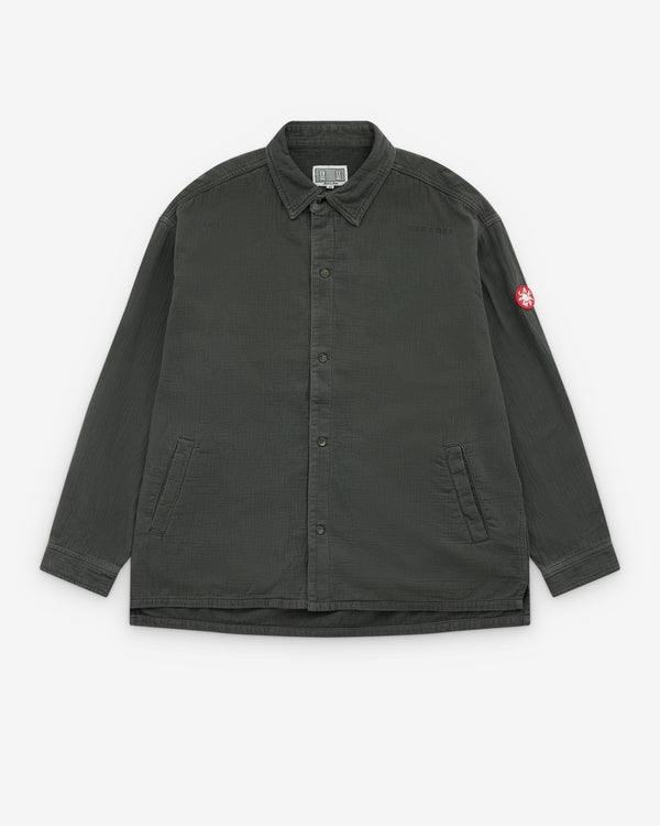 Cav Empt - Men’s Welt Pockets Big Shirt - (Charcoal)