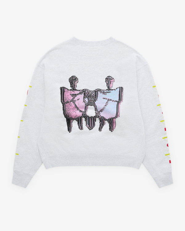 Cav Empt - Men’s Scan 8 Crew Neck - (Grey)