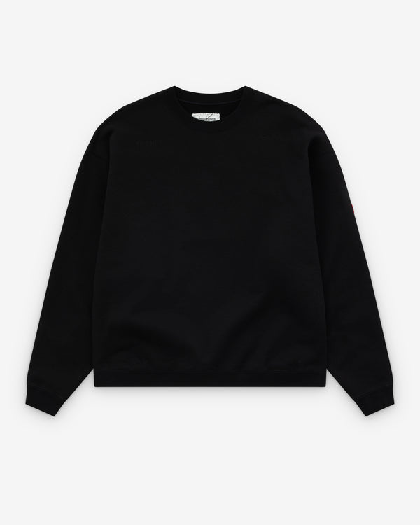 Cav Empt - Men’s Solid Loose Crew Neck - (Black)