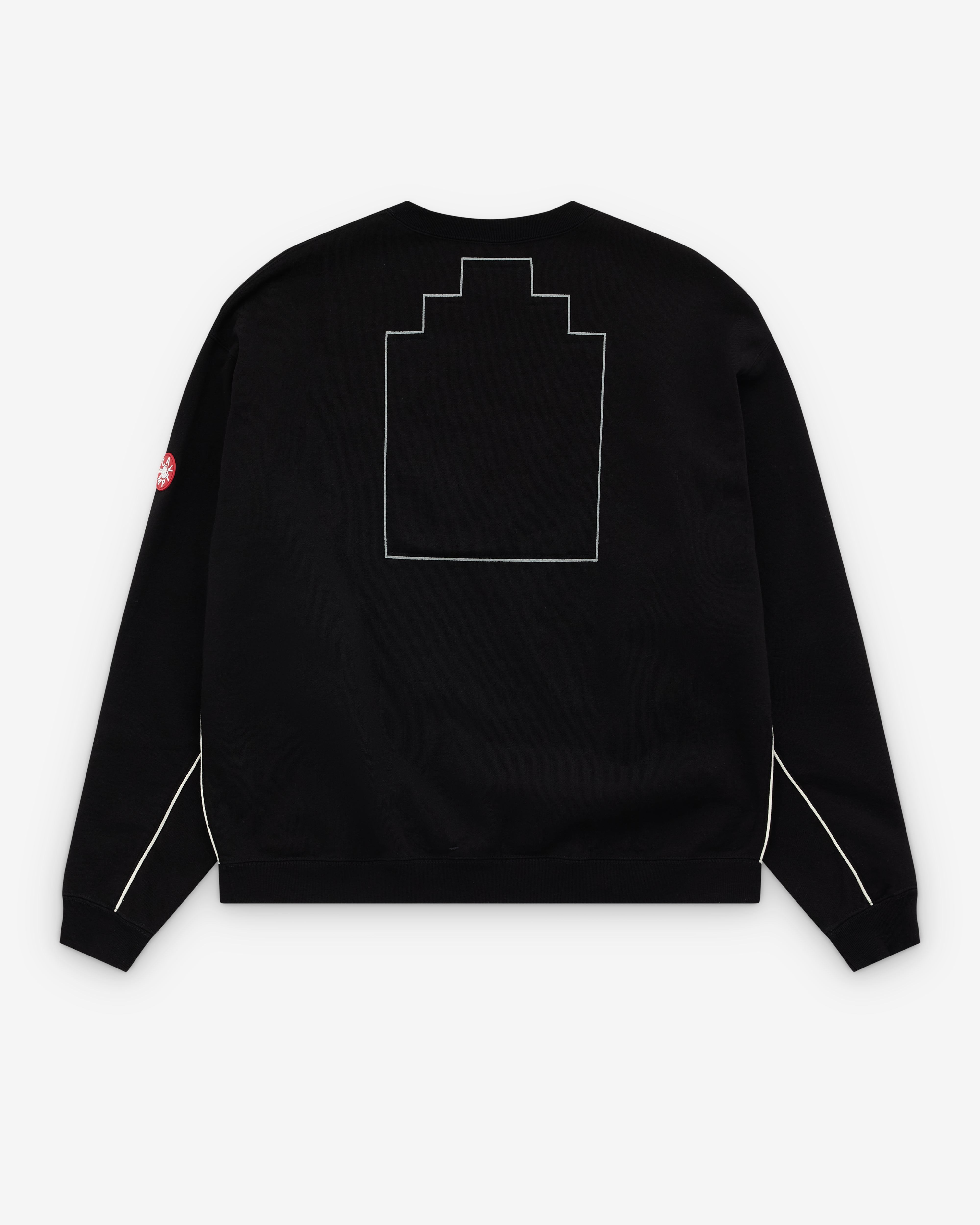 Cav Empt: Men's Solid Loose Crew Neck (Black) | DSML E-SHOP
