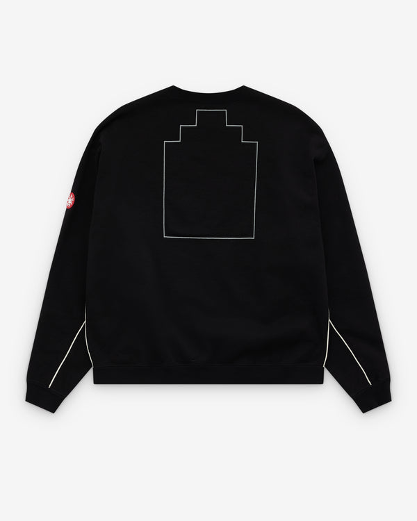 Cav Empt - Men’s Solid Loose Crew Neck - (Black)