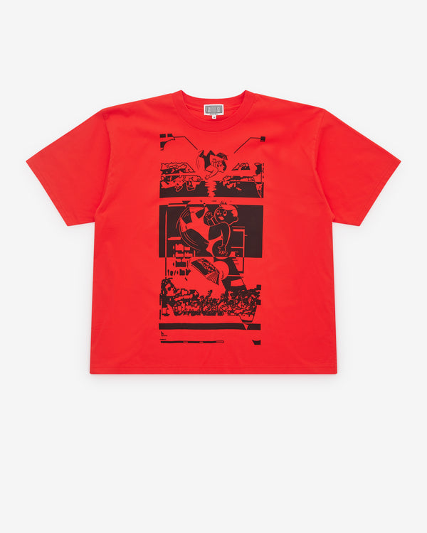 Cav Empt - Men’s MD Slip Big T-Shirt - (Red)