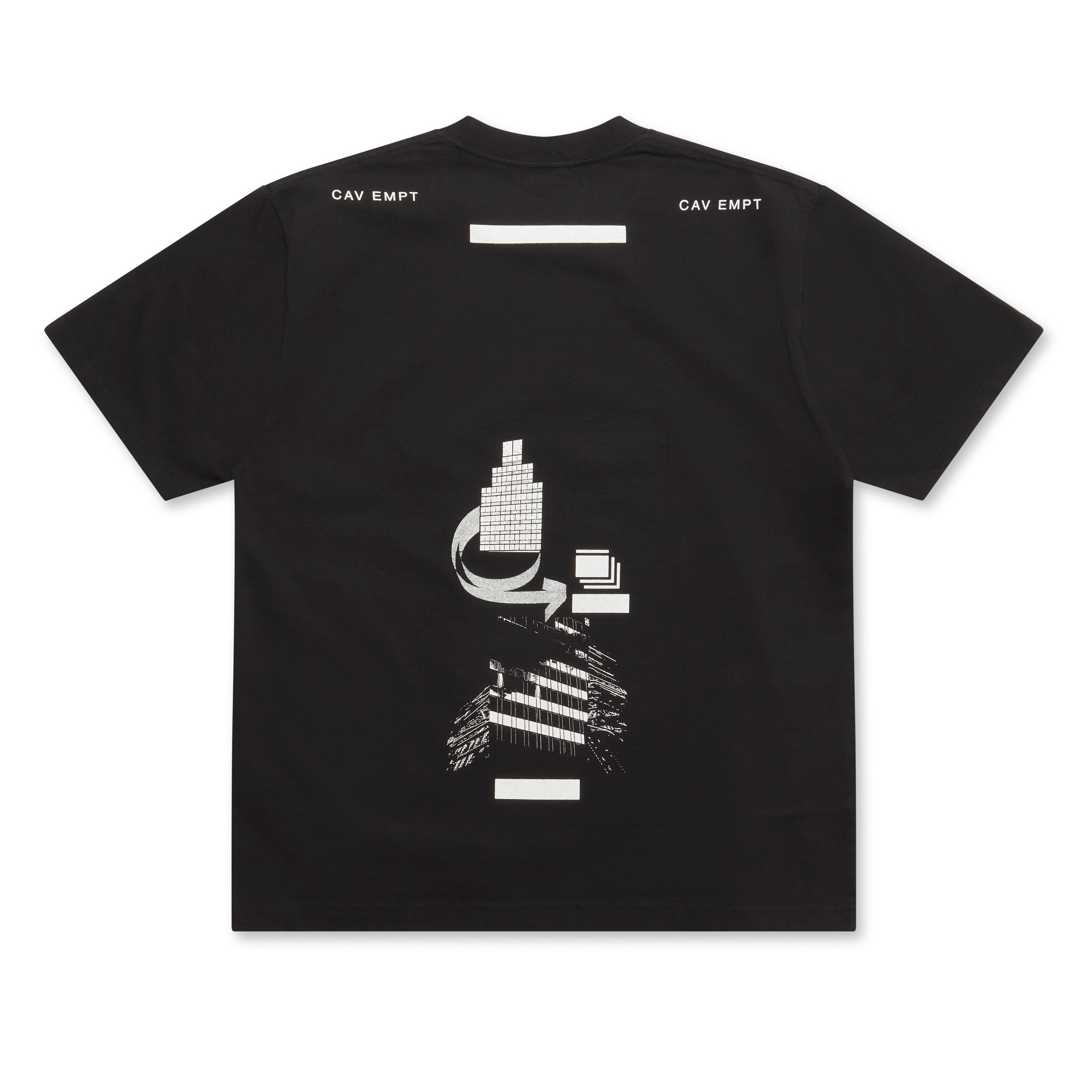 Cav Empt Men s MD Architectonic T Shirt Black White