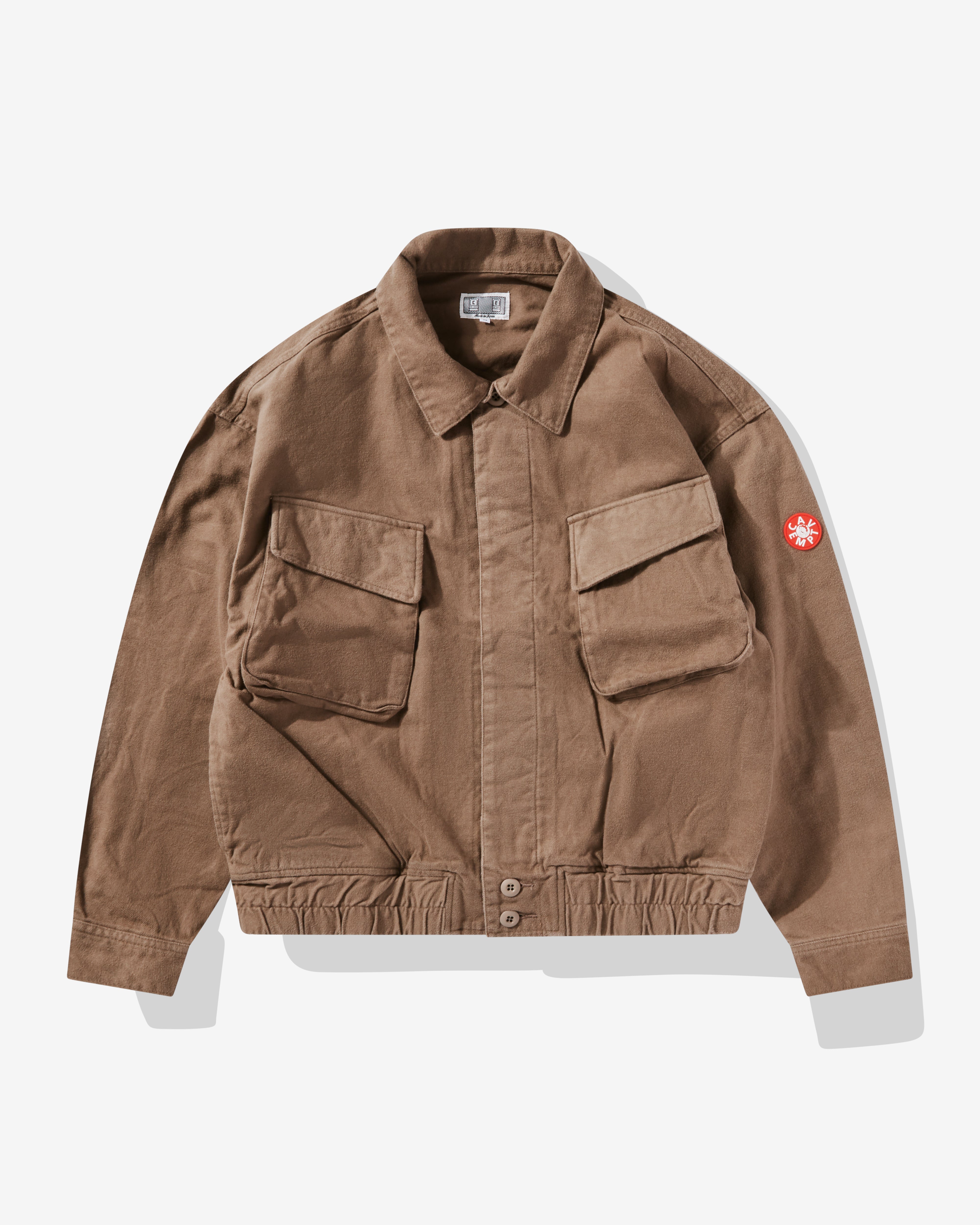 Cav Empt Men s Community Button Jacket Brown