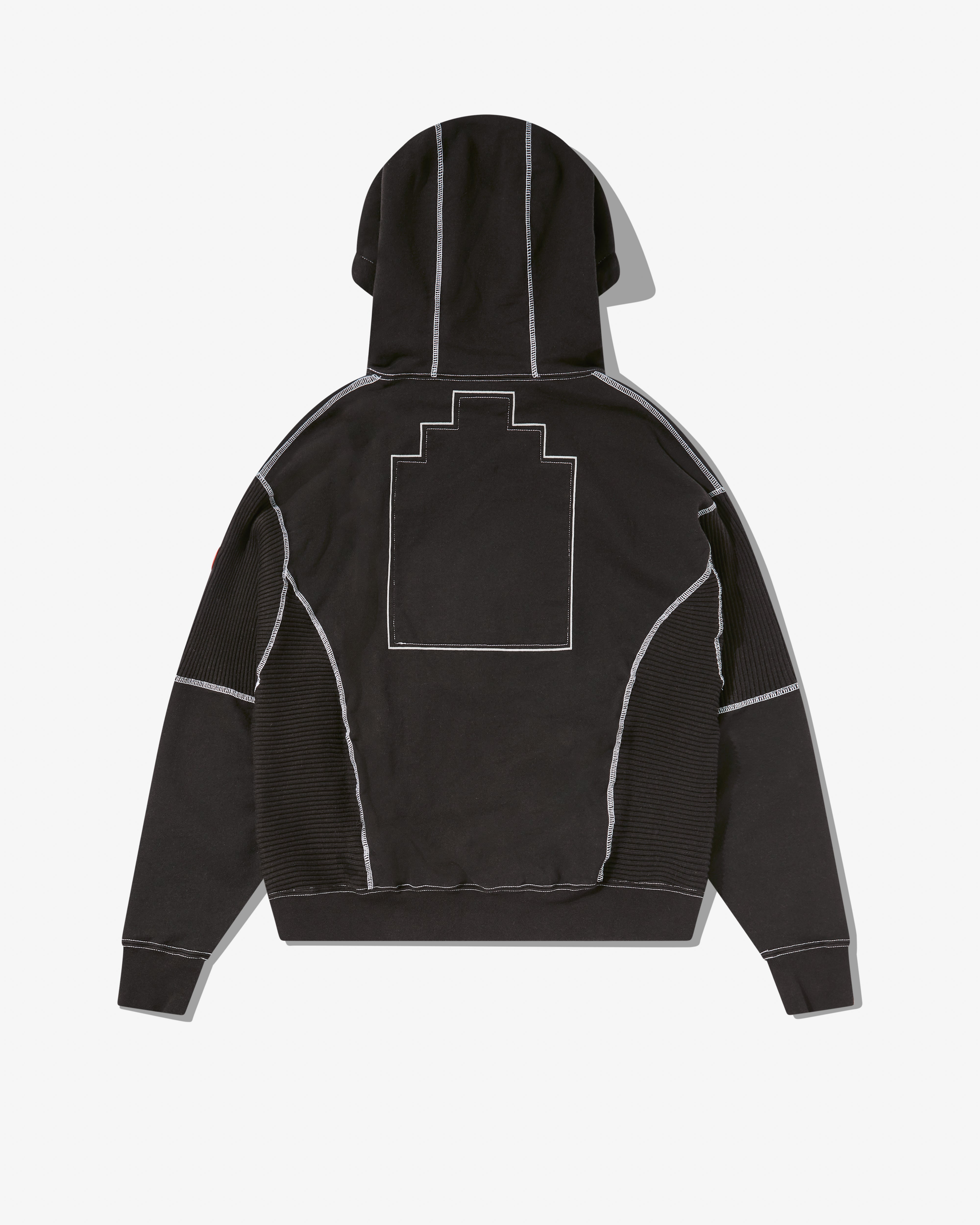 Cav Empt Men s Wide Rib Cut Heavy Hoody Black