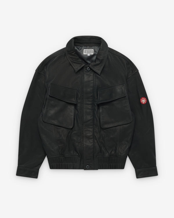 Cav Empt - Men's Community Leather Jacket - (Grey)