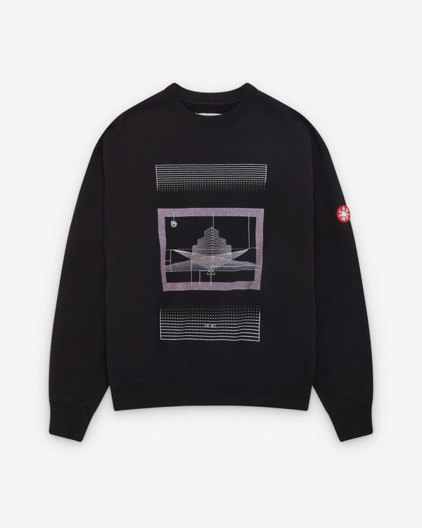 Cav Empt - Men's AS Cdisc2_1 Crew Neck - (Black)