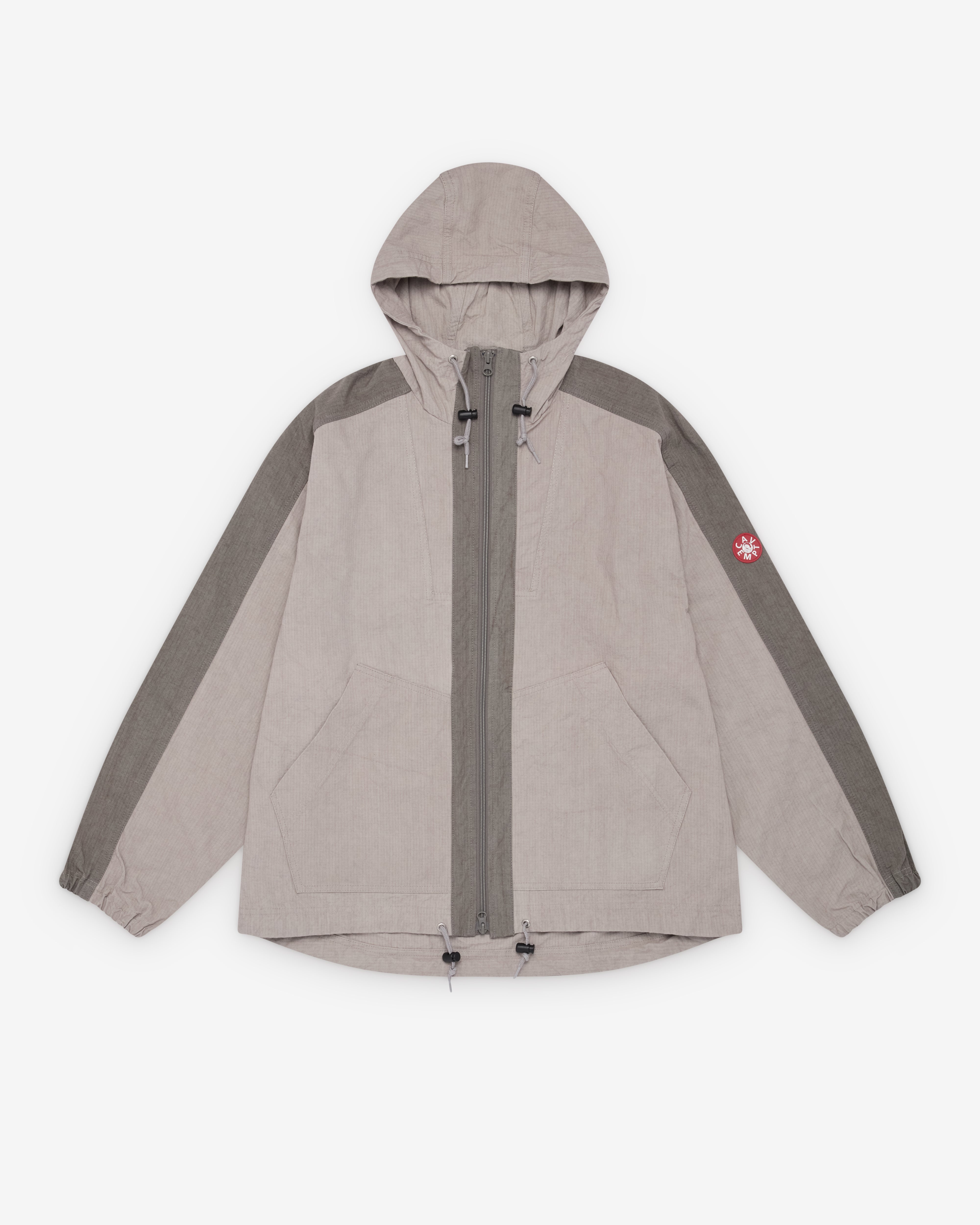Cav Empt: Men's CN Rip Hood Jacket (Grey) | Dover Street Market London