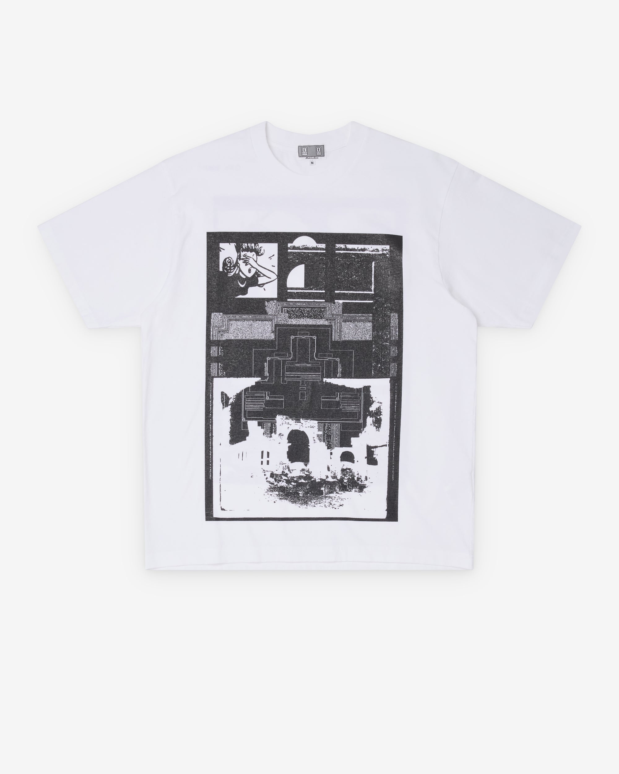 Cav Empt: Men's MD Caveat Aedificator T-Shirt (White) | Dover Street ...
