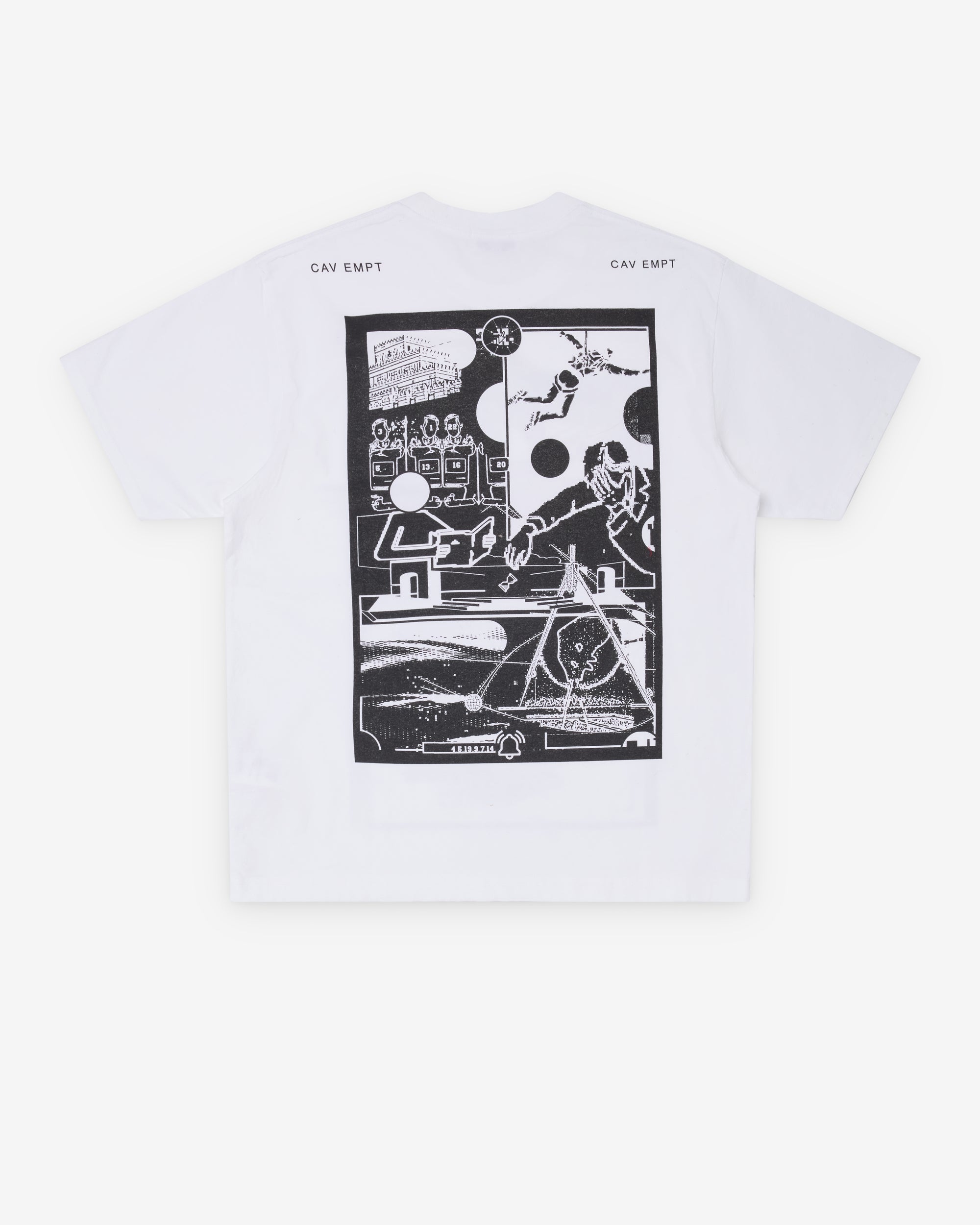Cav Empt: Men's MD Caveat Aedificator T-Shirt (White) | Dover Street ...