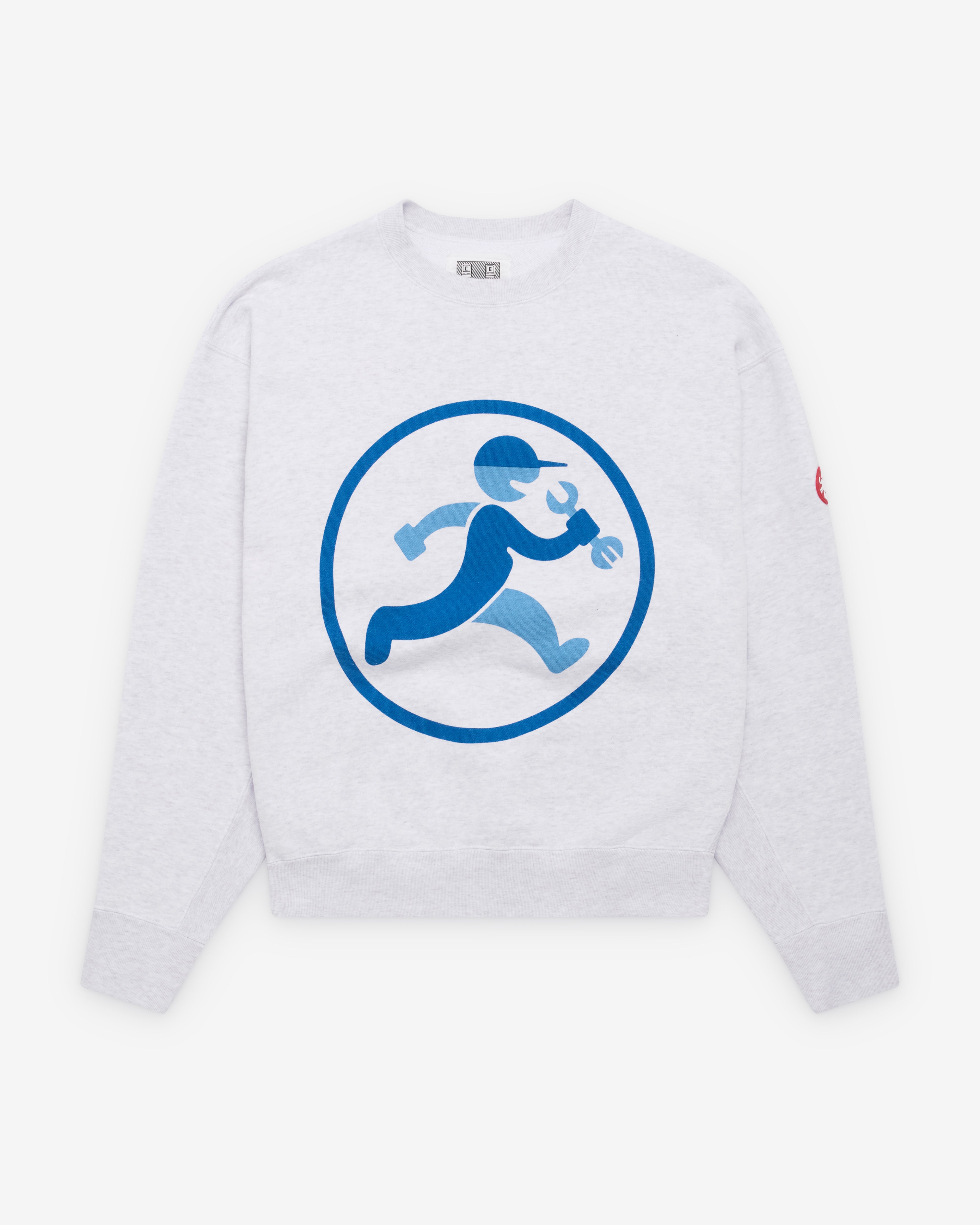 Cav Empt スウェット Cav Empt: Men's AS Hsf-001 Crew Neck (Grey) | Dover Street Market