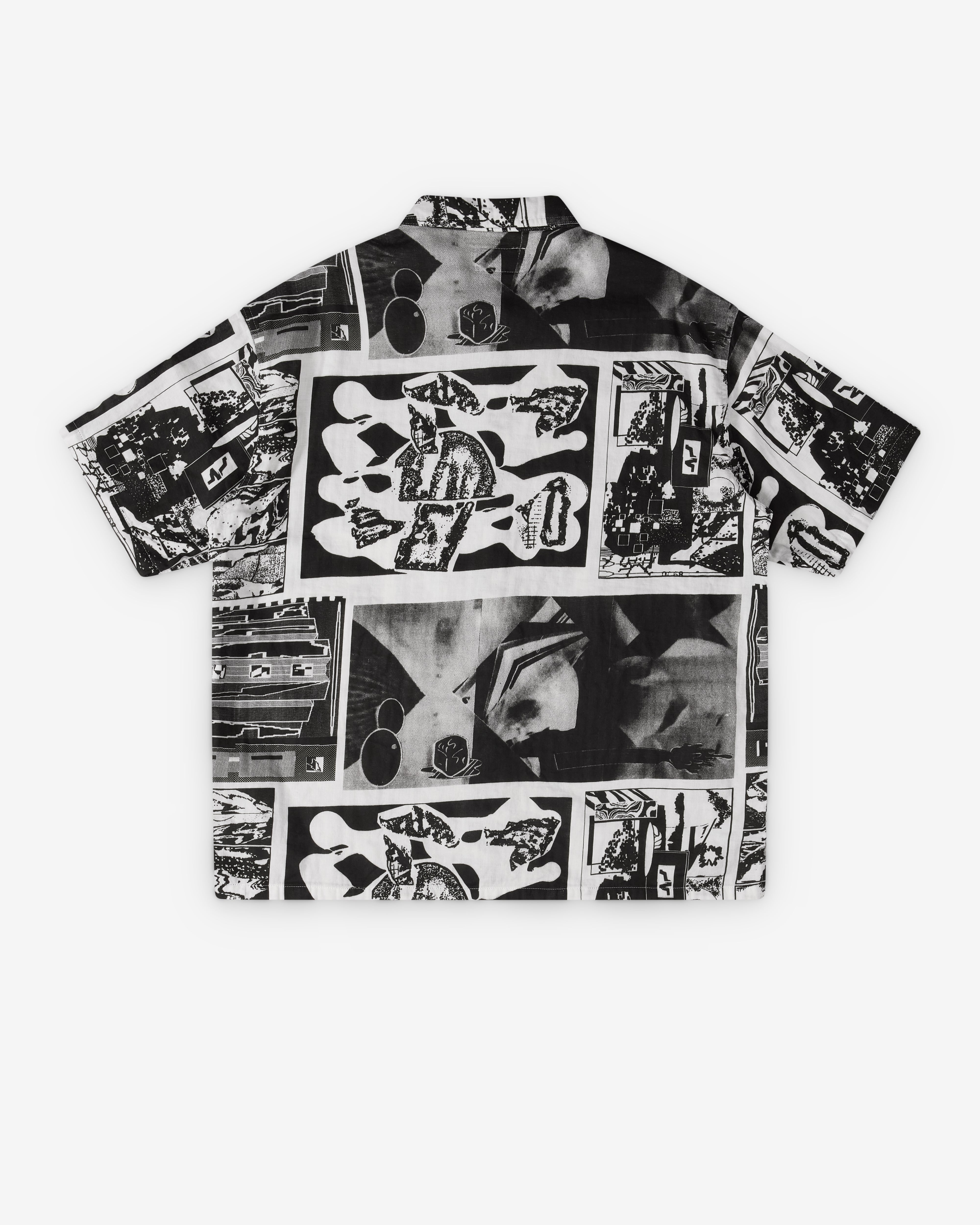 【C.E】FK Sheets Short Sleeve Shirt Cav Empt: Men's Fk Sheets Short Sleeve Shirt (White) | Dover