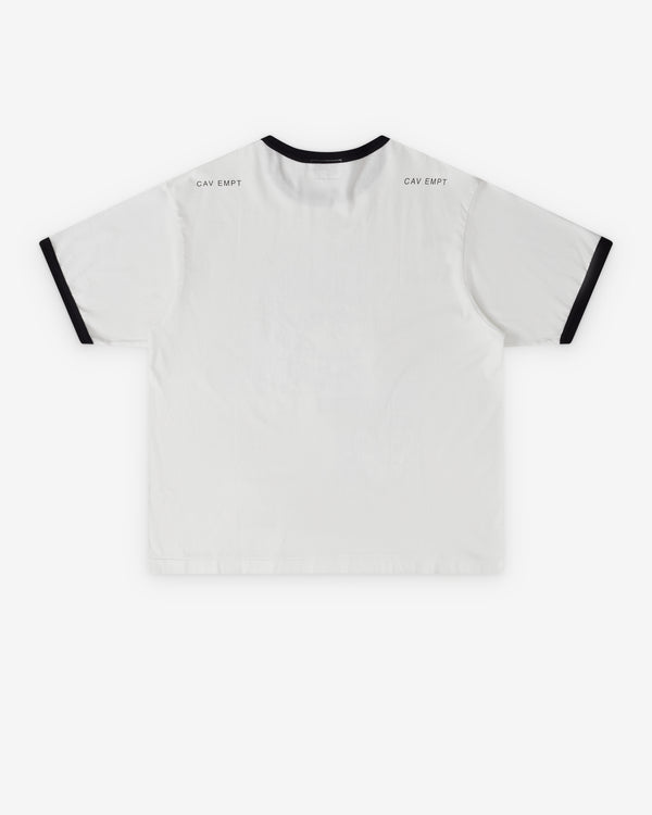 Cav Empt - Men's Fk Sequencingpatch Ringer T-Shirt - (White)
