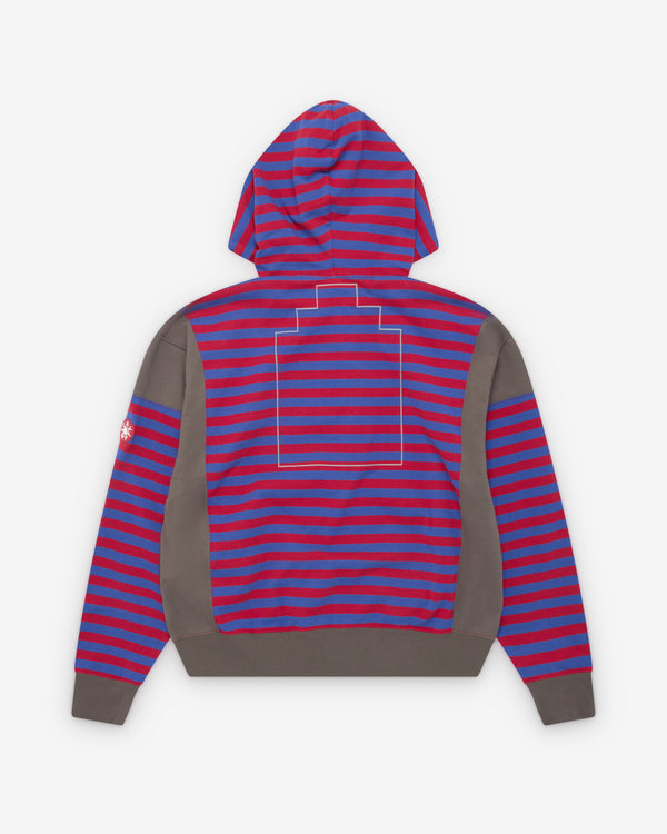 Cav Empt - Men's Side Colour Stripe Light Hoodie - (Red)