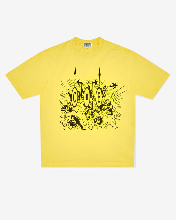 Cav Empt - Men's Overdyed End In Itself T -Shirt - (Yellow)