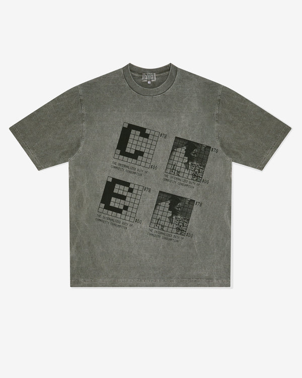 Cav Empt - Men's Overdye Internalized Duty T-Shirt - (Grey)