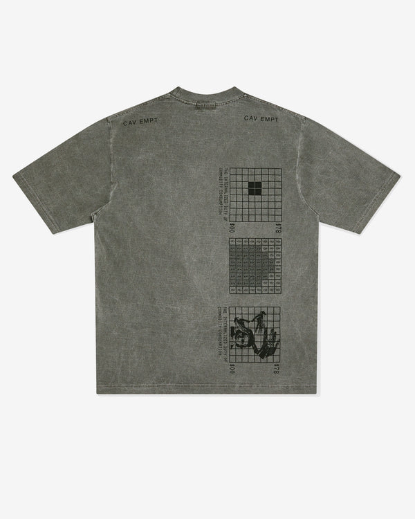 Cav Empt - Men’s Overdye Internalized Duty T-Shirt - (Grey)