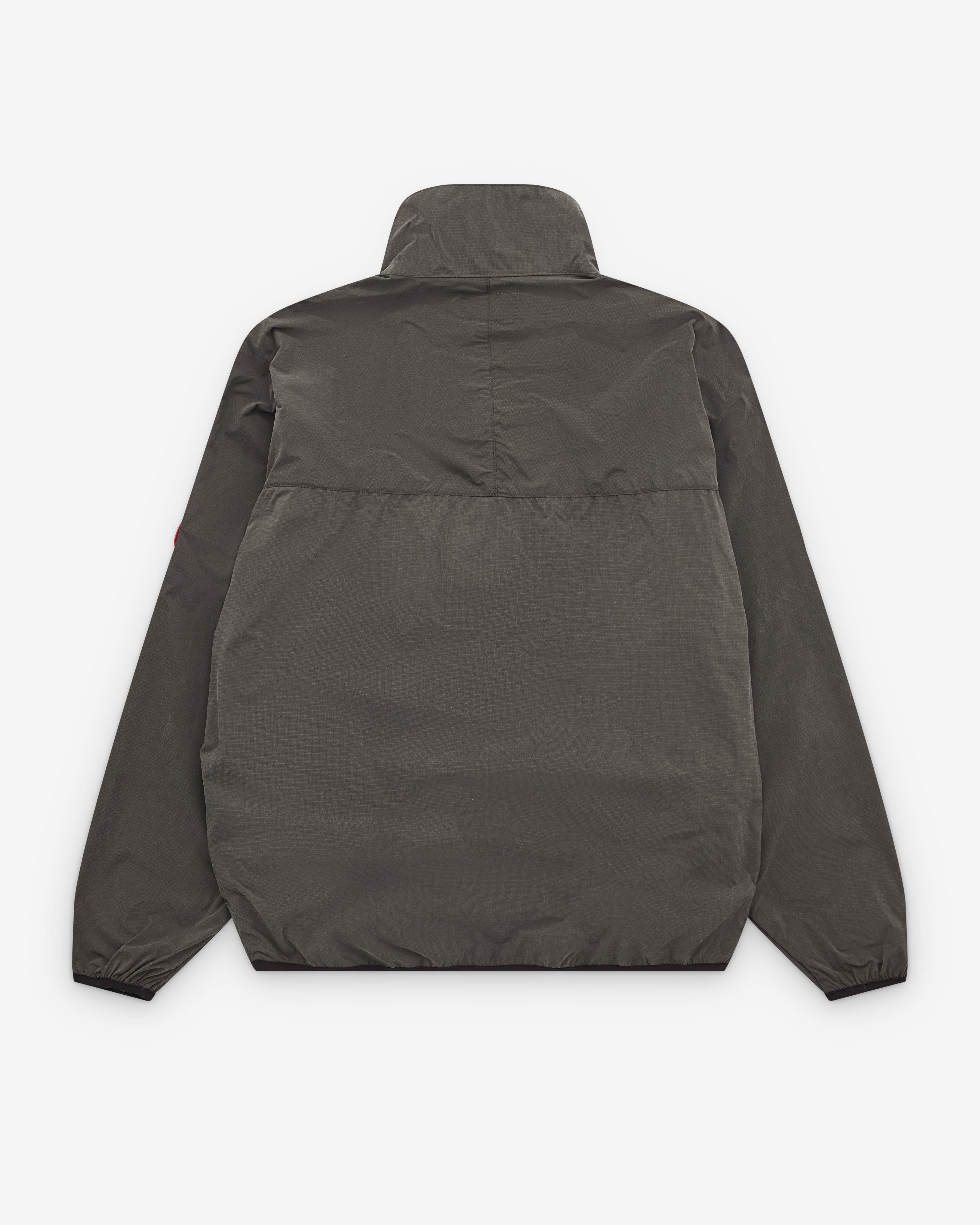 Cav Empt: Men's Light Rip Stop Zip Jacket (Charcoal) | DSML E-SHOP