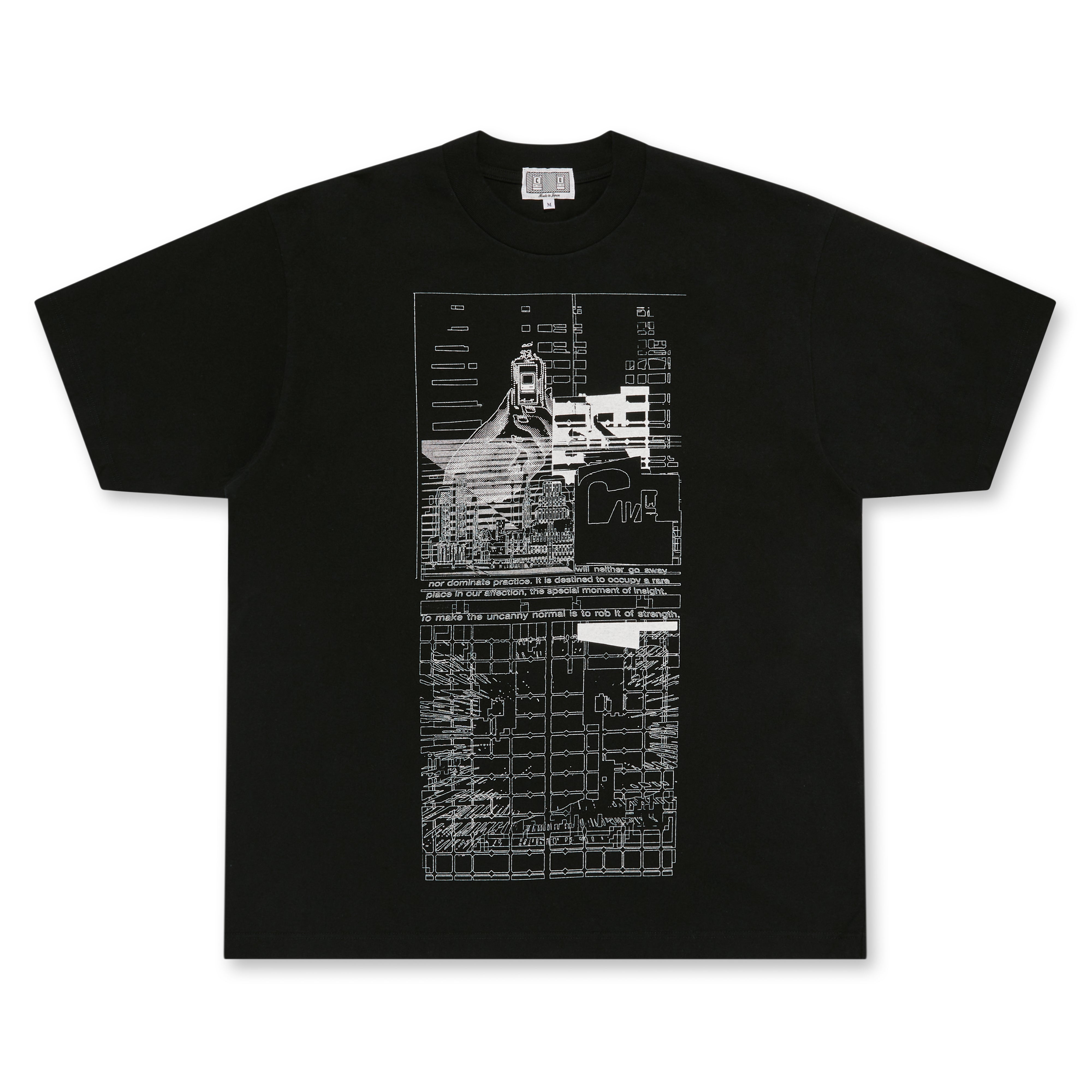 Cav Empt Men s MD Uncanny Normal T Shirt Black