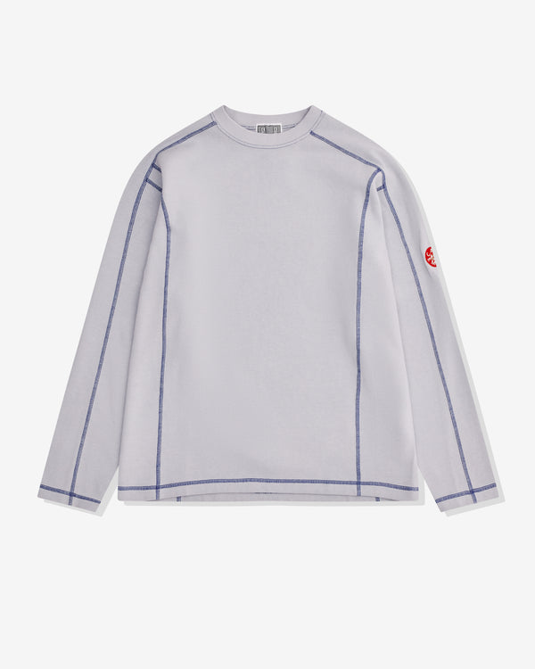 Cav Empt - Men's Crew Neck Double Knit Top - (Grey)