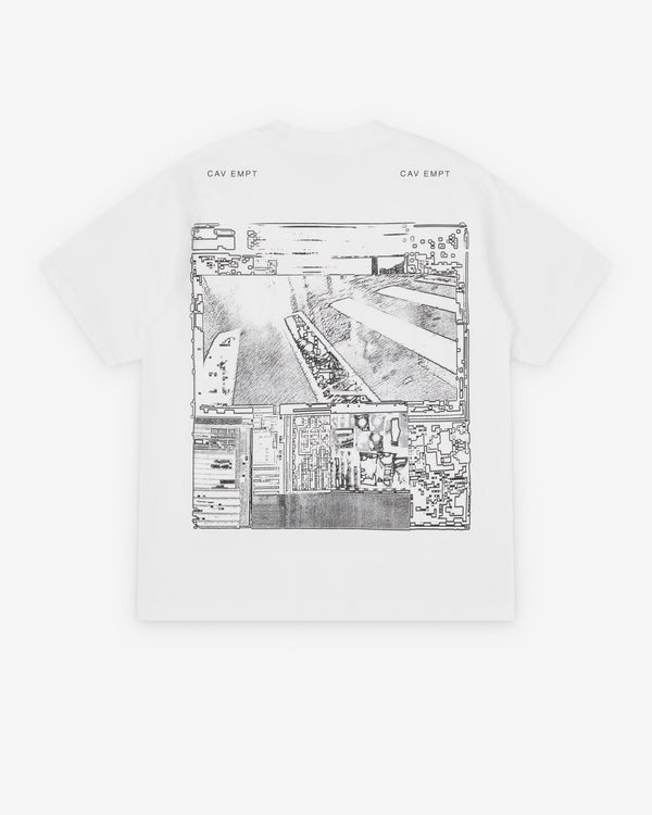 Cav Empt - Men's MD Crossed Wires T-Shirt - (White)