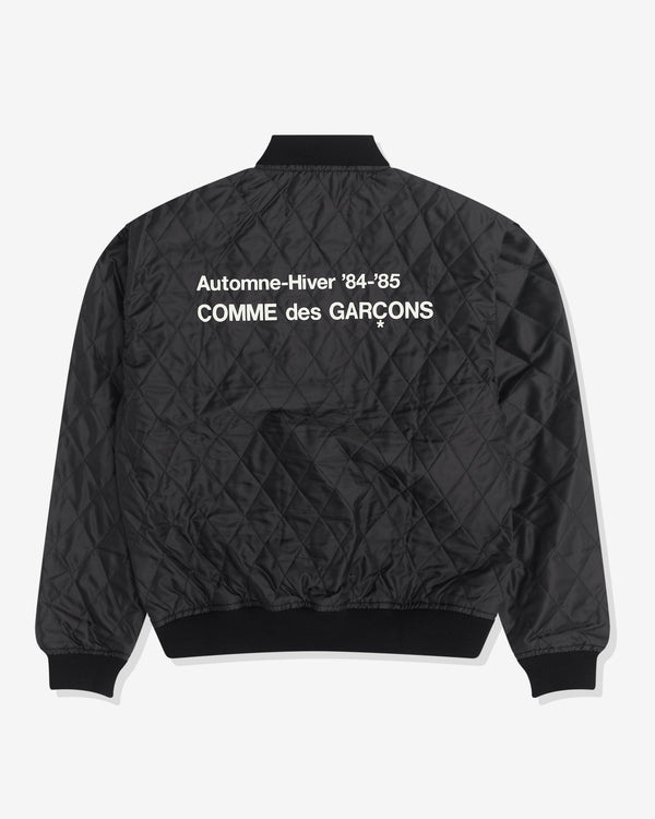 CDG - Quilted Staff Jacket - (Black)