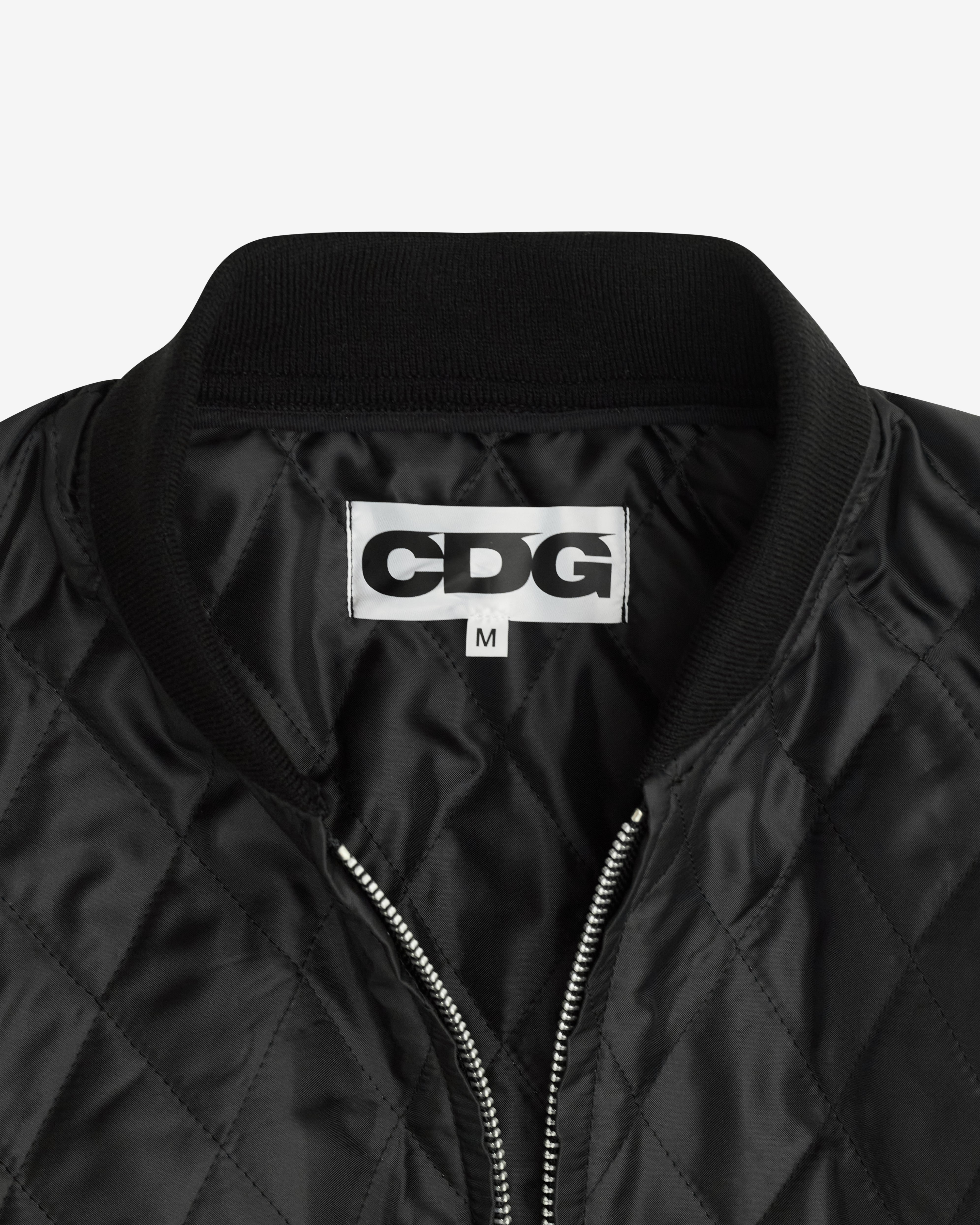 CDG: Quilted Staff Jacket (Black) | DSML E-SHOP