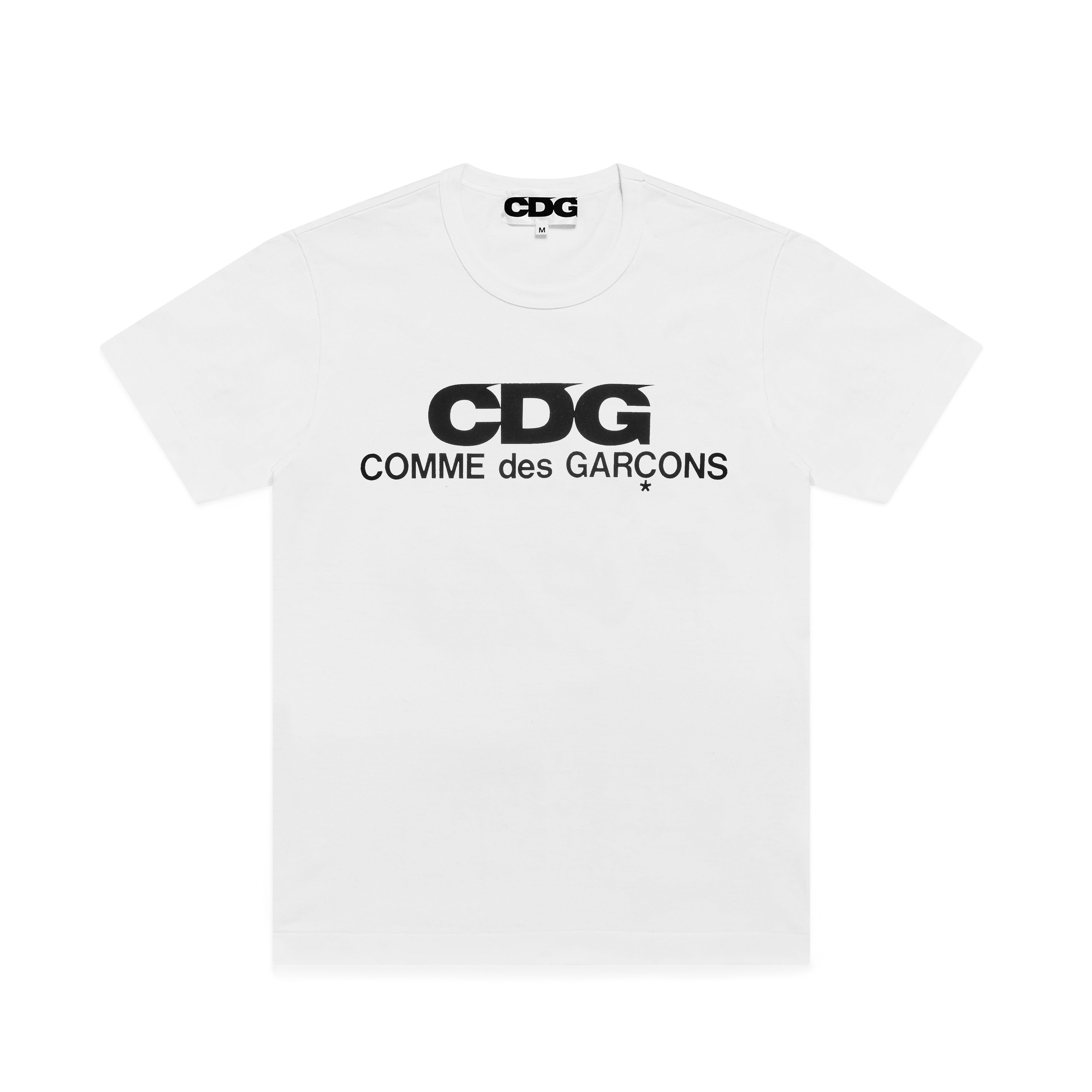 CDG: CDG Logo T-Shirt (White) | DSML E-SHOP