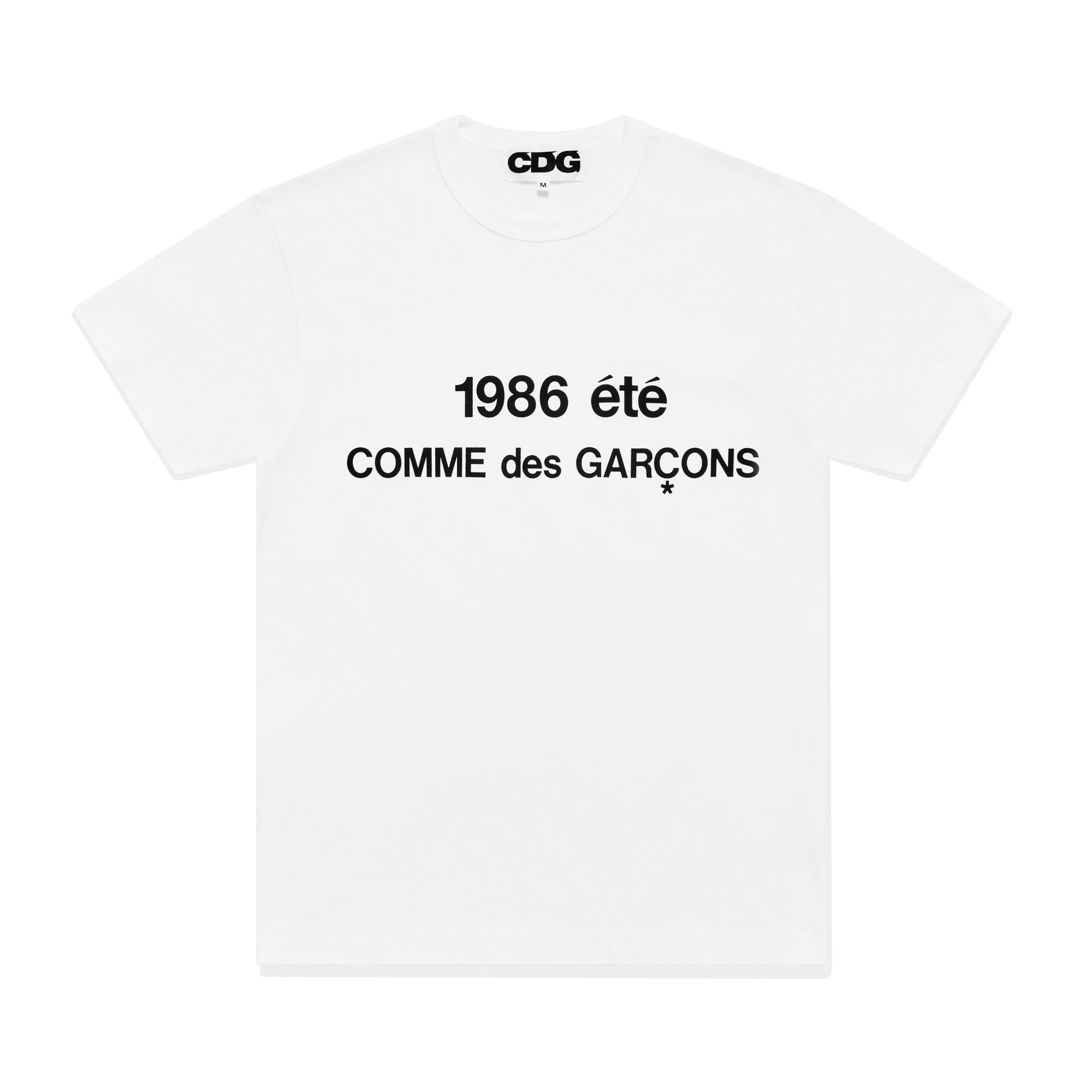 CDG - 1986 Comme des Garçons T-Shirt - (White) view 1