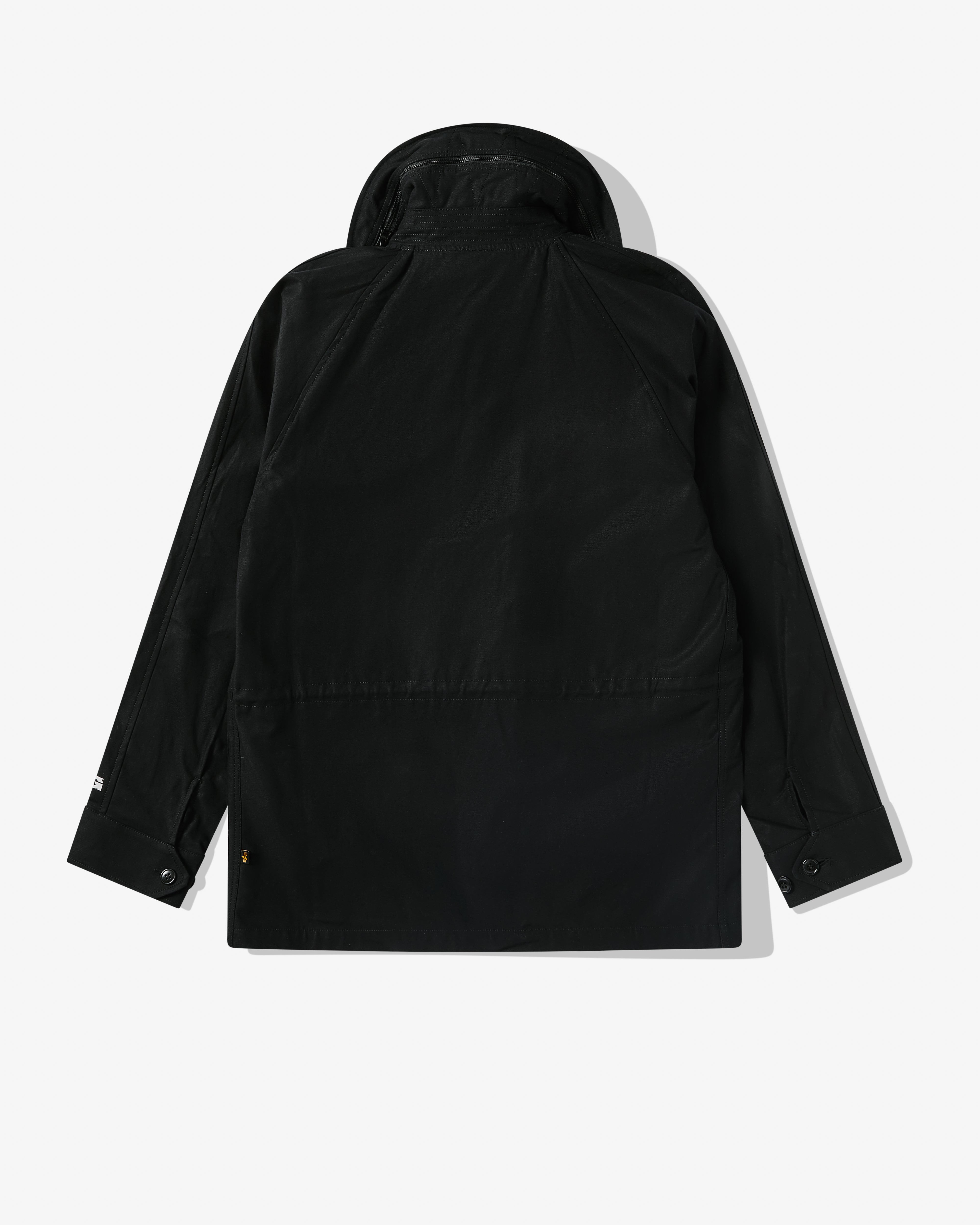 CDG: Alpha Industries Air Force Field Jacket (Black) | Dover