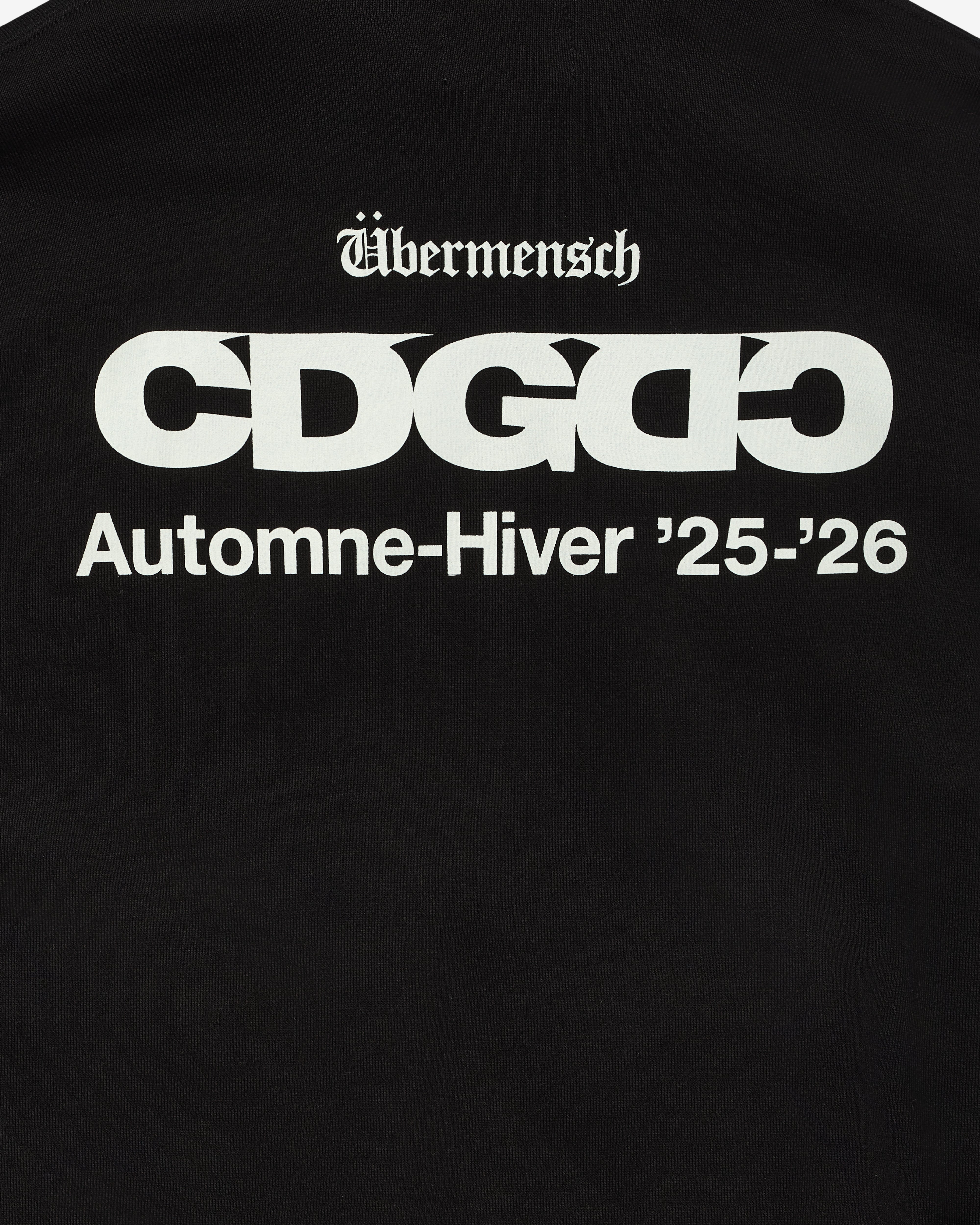CDG: G-DRAGON Übermensch Hooded Sweatshirt (Black) | DSML E-SHOP