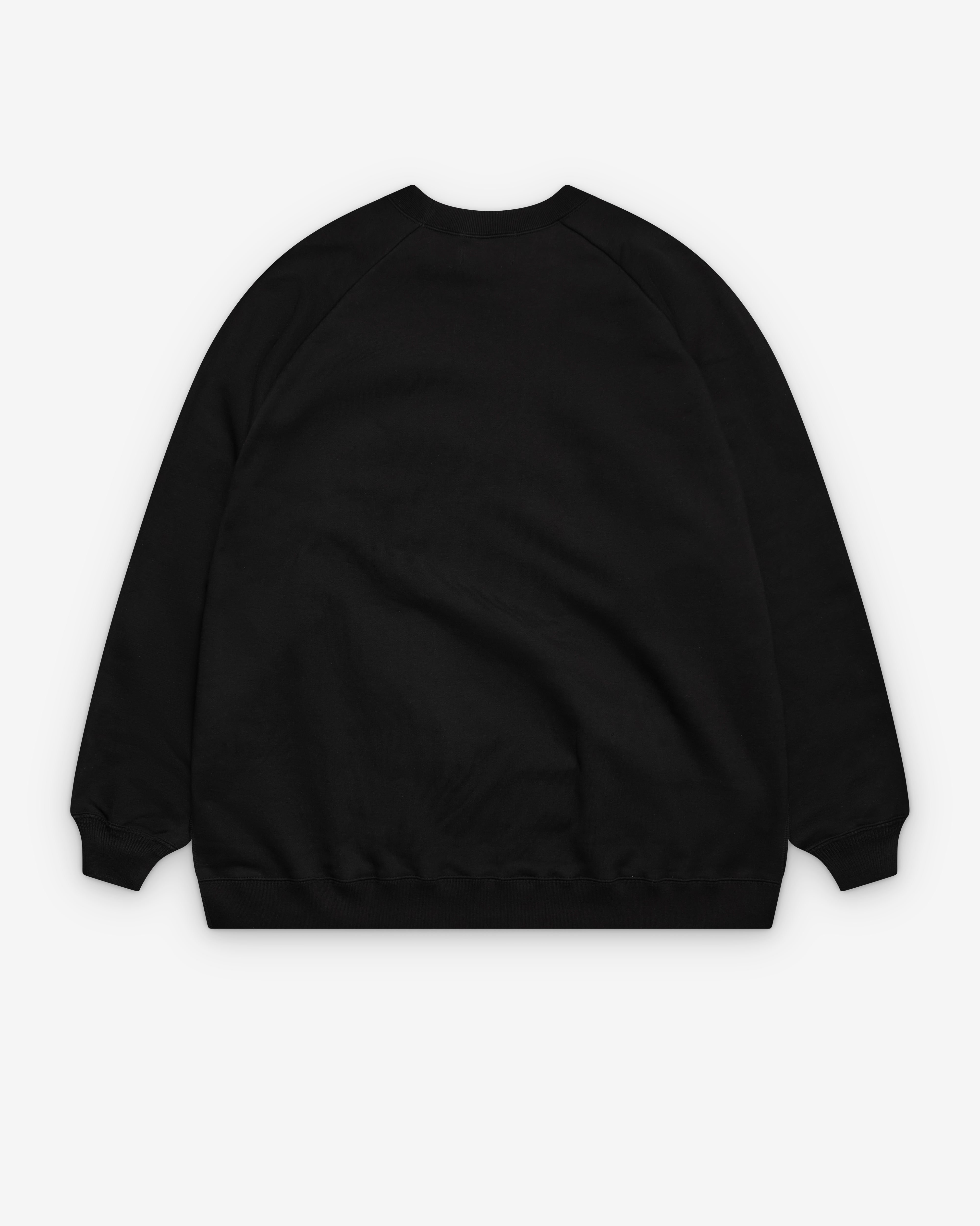 CDG: G-DRAGON Übermensch Raglan Sleeve Sweatshirt (Black) | DSML E