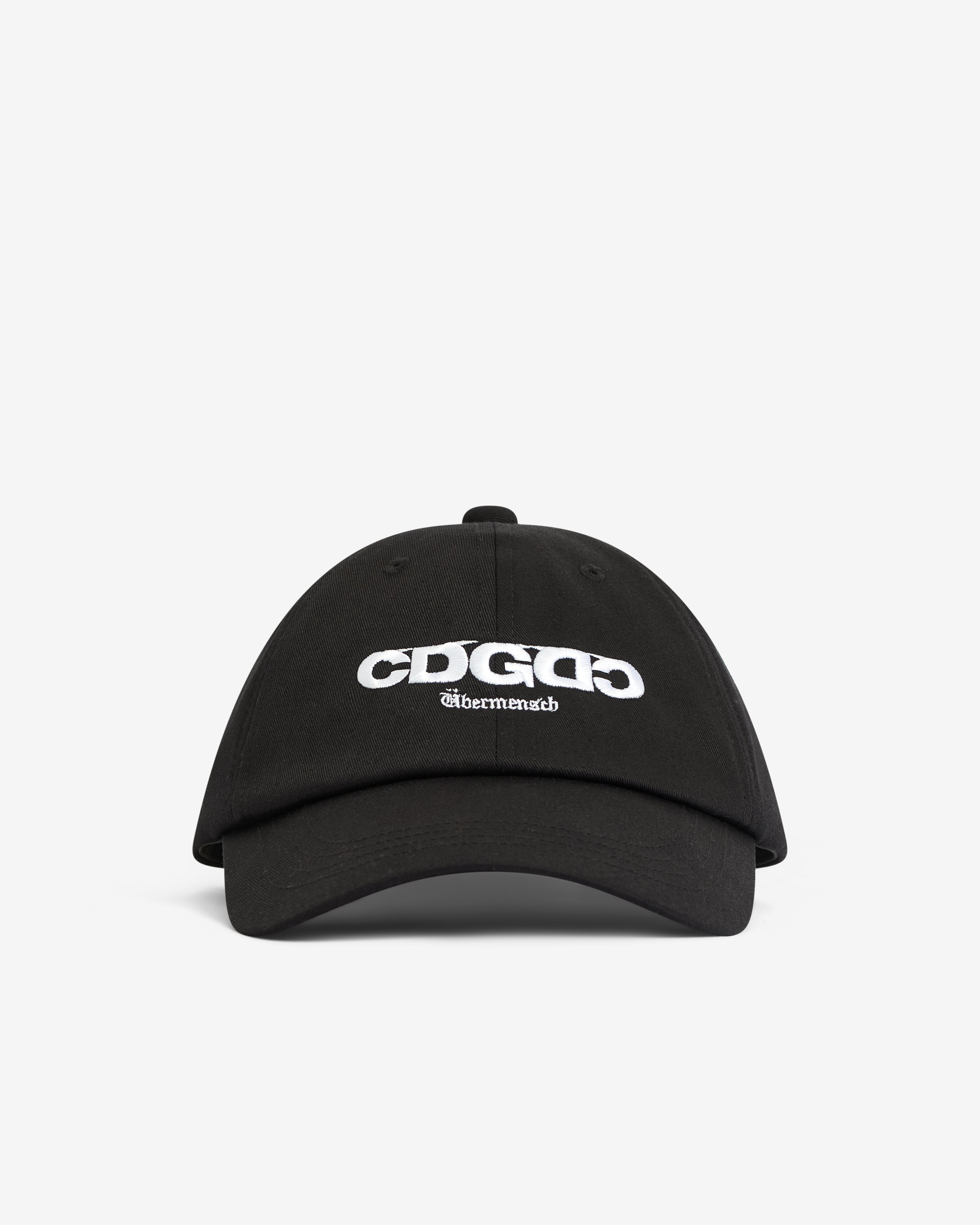 CDG: G-DRAGON Übermensch Embroidered Cap (Black) | DSML E-SHOP