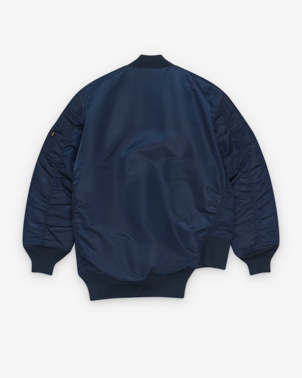 CDG - Alpha Industries Reversible Bias MA-1 Jacket - (Navy)