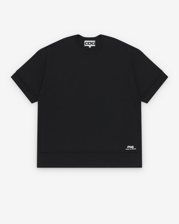 CDG - Layered T-Shirt - (Black)