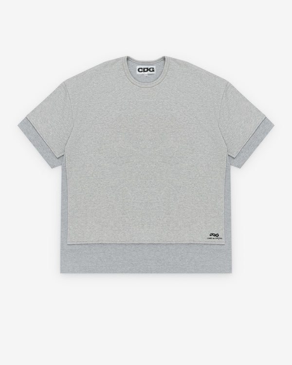 CDG - Layered T-Shirt - (Grey)