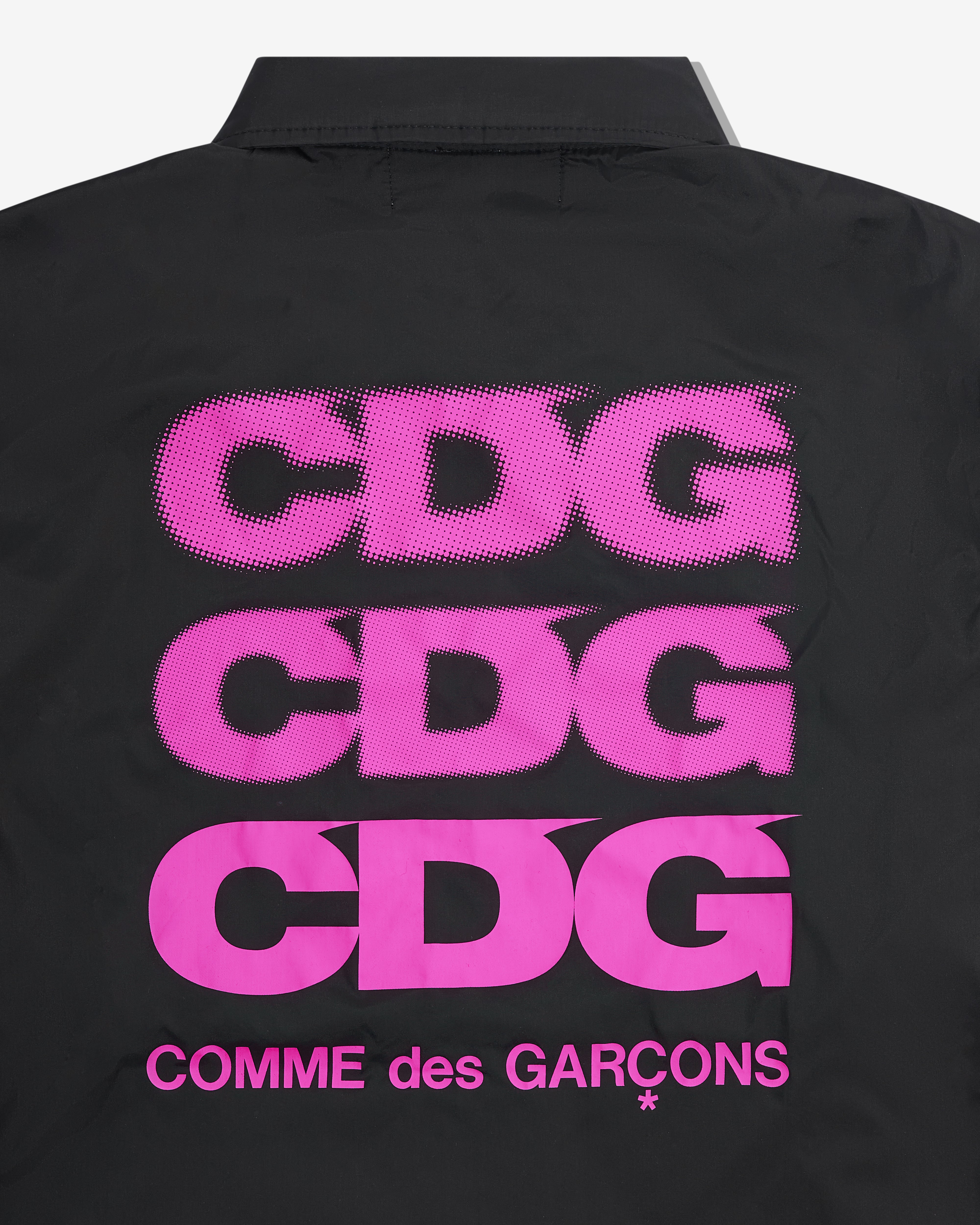 CDG: Fluorescent Windbreaker (Pink/Black) | Dover Street Market London
